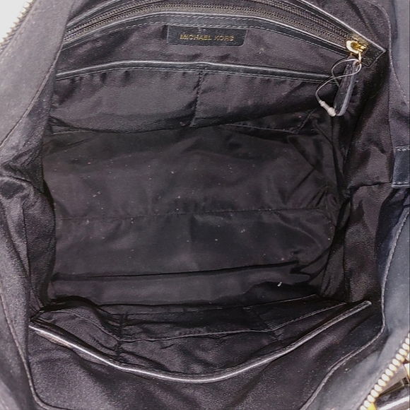 Michael Kors Nylon Leather Tote Bag - Picture 4 of 16